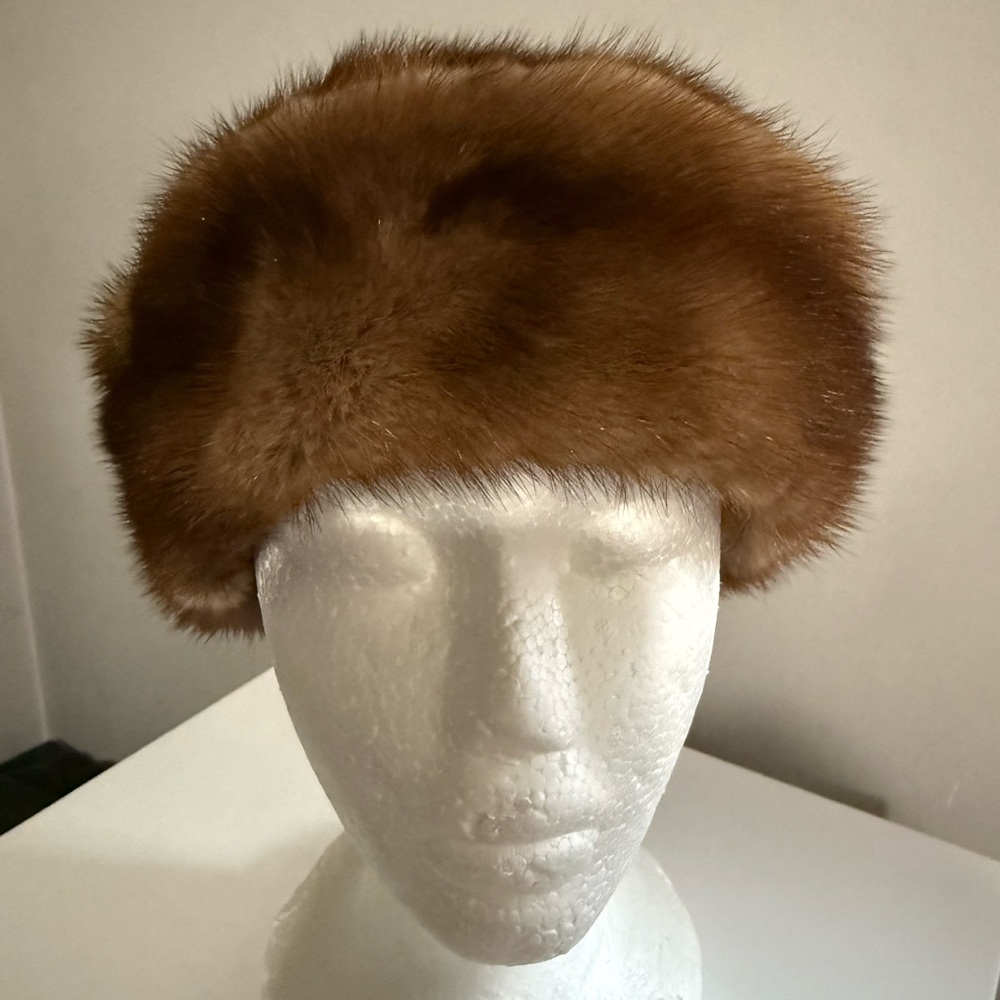Genuine Mink fur hat - Picture 5 of 6